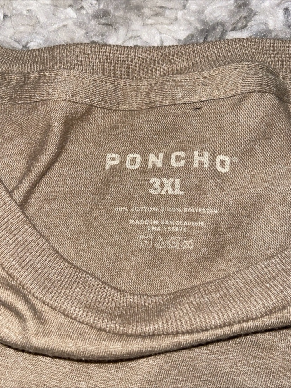 Poncho Outdoors T-Shirt - Men’s - 3XL - Brown - Picture 5 of 10